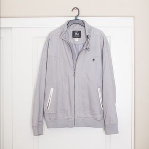 LRG grey Zip Up Jacket